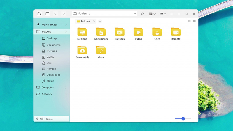 UKUI 3.0 Preview-File Manager